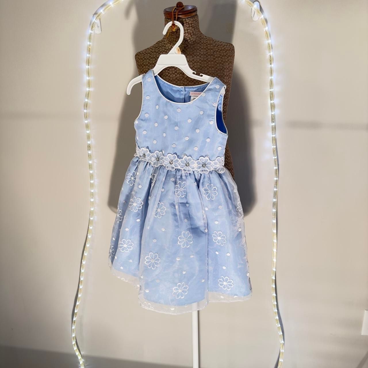 Youngland Blue Dressy Dress Size 6